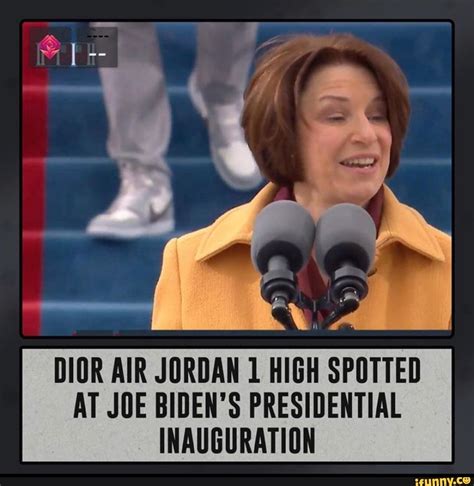 joe biden dior jordan|This is who was wearing those rare Dior 1s at the inauguration.